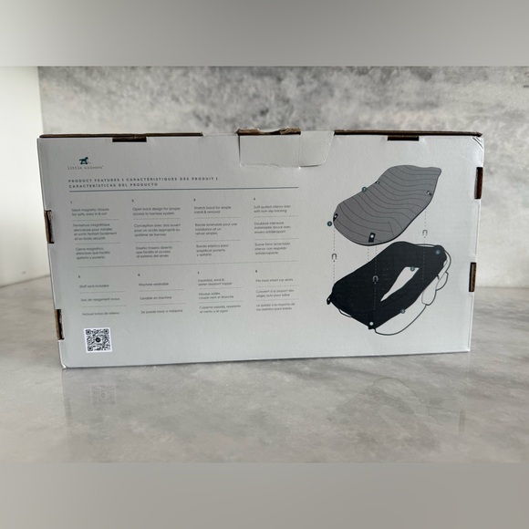 Little Unicorn Car Seat Mauve Pink Footmuff • NIB • w/ Cover - Picture 5 of 12